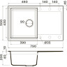 Мойка OMOIKIRI SAKAIME 79-GR 4993553