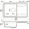 Мойка OMOIKIRI TASOGARE 86-CA 4993458