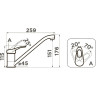 Смеситель OMOIKIRI KADO-CA 4994170