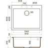 Мойка OMOIKIRI BOSEN 61A-GR Artceramic/Leningrad grey 4993825