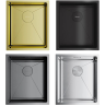 Мойка OMOIKIRI TAKI 38-U/IF-GM Нерж. сталь/вороненая сталь 4973106